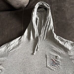 Ralph Lauren Gray Hooded Sweatshirt